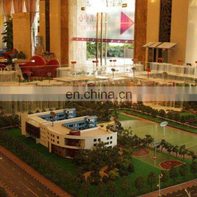 Request color and customized architectural miniature ABS Materials making building model villa house