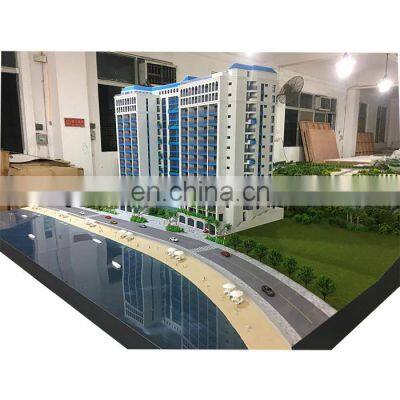 3d architectural scale models supplies for apartment building