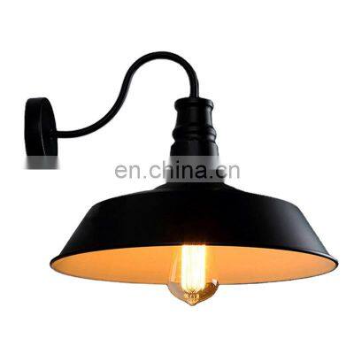 American country industrial retro wrought iron led wall lamps for decoration