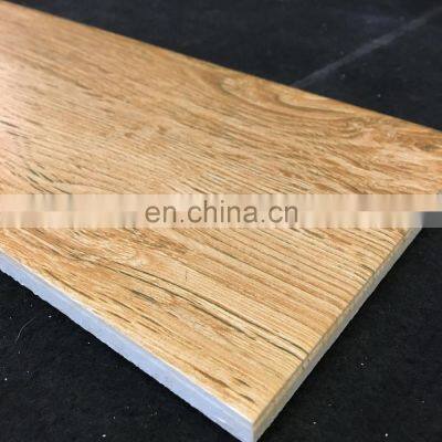 Livingroom Natural Wooden Design Ceramic Flooring Tiles 150x600mm photo-3
