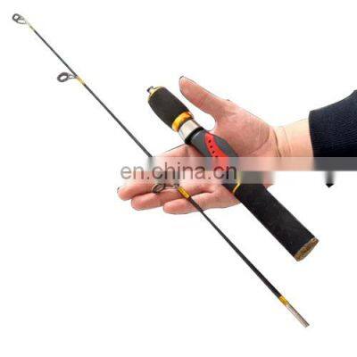 factory price  manufacturers glass fiber 55cm-75cm spin casting ice fishing rod for winter in stock