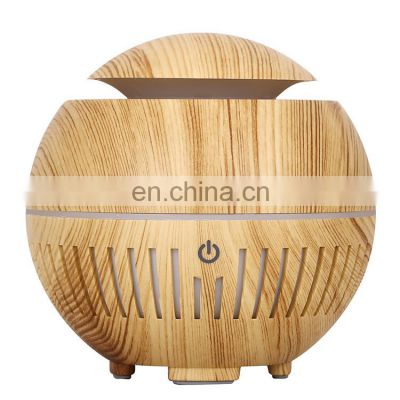 2020 New Classic 160ml Mini Wood Grain Electric Ultrasonic Aroma Essential Oil Diffuser