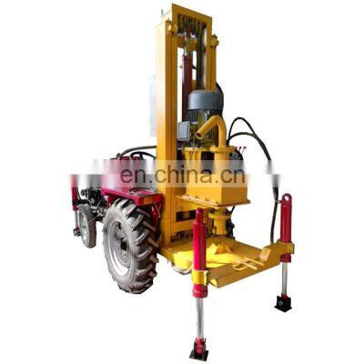 Mini water drilling equipment portable diesel water well drilling rig