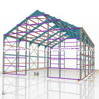 Factory Buildings for Sale/Steel Structure Prefabricated Warehouse, Workshop Q345b/Q235B