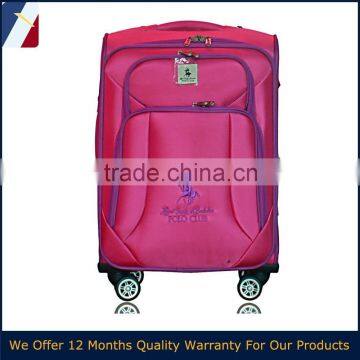 Nice price soft travel suitcase