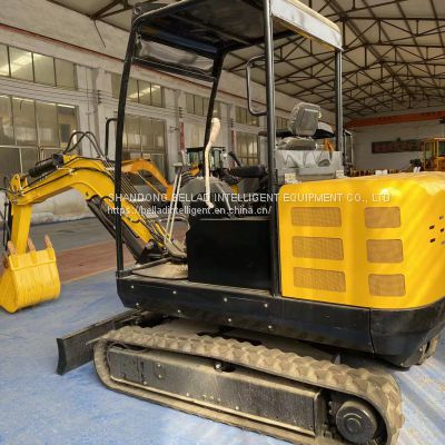 Factory wholesale Mini Excavators  emission earth-moving machinery small digger for sale hot selling with the factory price on sale