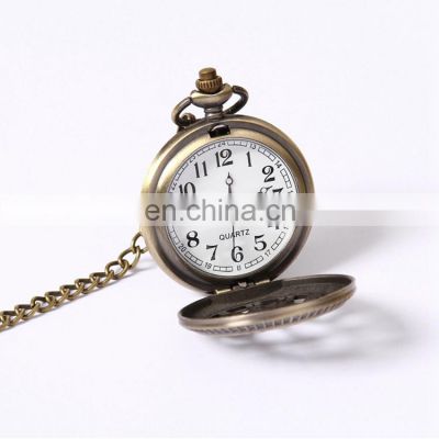 GOHUOS Bronze Wristwatch Pocket Watches For Men Women Quartz Vintage Wrist Watch