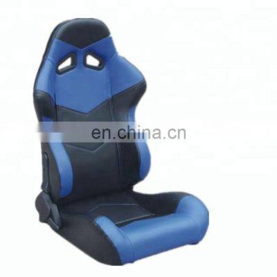 Adjustable pvc blue racing seat for auto car use Car seat JBR1005