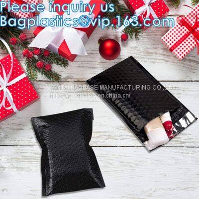 Bubble Bags Zip Padded Pouch For Beauty Skin Care Slider Zipper Lock Bag Colored Customized PVC Slider Zipper Bubble Bag photo-4