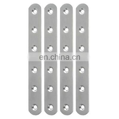 Stainless Steel Flat Straight Brace Brackets Mending Plates Repair Fixing Bracket