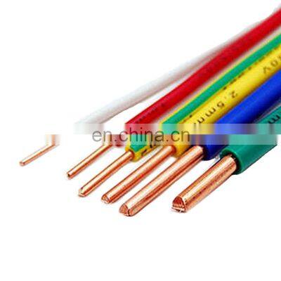 Single Core 50mm2 Power Cable 4mm Pvc Insulated Solid Electric Wire Power Cable With Factory Price