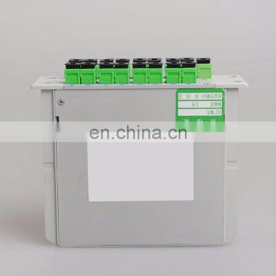 Good Price FTTH 1*16 Way Plug-in SC APC CATV Box Cassette Card Splitter photo-3