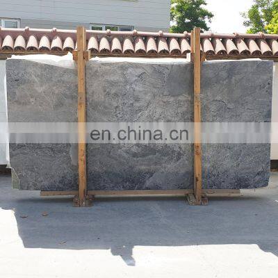 Premium Quality Wholesale Outdoor and Indoor Construction Projects Polished Royal Grey Marble Made in Turkey