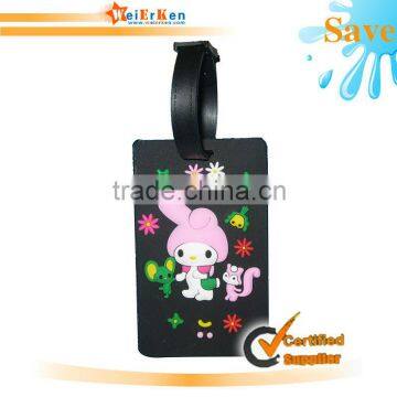 cartoon luggage tag