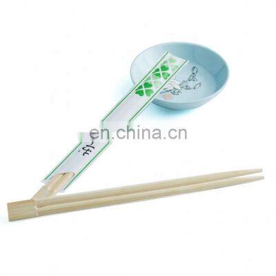 Paper Packed Disposable Natural Bamboo Chopsticks Sushi Stick With Customized Logo
