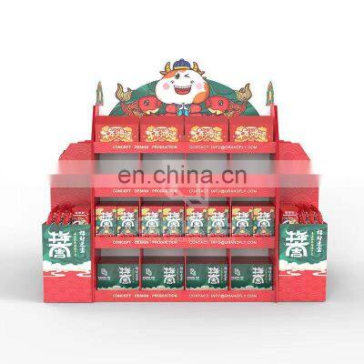 Wholesale OEM Supplier Customized Promotion Services Custom Printed Shelf Black Food Box Small Corrugated Displayed Boxes Cases photo-5