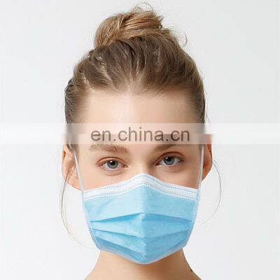 CE And White List Approved Protective Disposable Face Mask Earloop Facemask 3 Ply Disposable Mask Adult Mask Personal Care photo-2