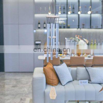 Wholesale Decorative Unique Personalized Aluminum Tube Custom Garden 32 Inches Outdoors Metal Sympathy Memorial Wind Chimes photo-2