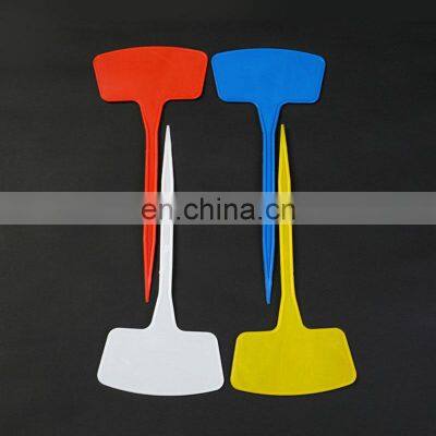 Top Ranking Latest PP Garlic Spice Label T Type Tags White Plastic Outdoor Plant Markers photo-4