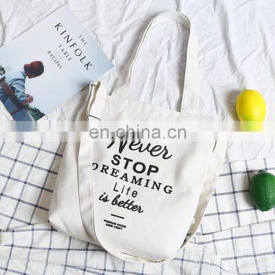 Manufacturers Direct Sales Custom Logo Single Shoulder Sloping Canvas Bag Shoulder Strap Adjustable Shopping Bag photo-5