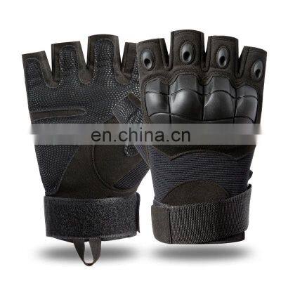 Heavy Tactical Equipment Half Finger Outdoor Camping Shooting Hiking The Other Sport Gym Tactical Gloves photo-3