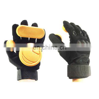 Customized Skateboard Gloves Longboard Slide Antislip Factory Made Black Skateboard Gloves photo-2