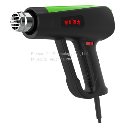 Qr-213b Qili Chinese Manufacturer Industrial Hot Air Gun Electric Heat Gun Hot Air Gun Digital Display photo-5
