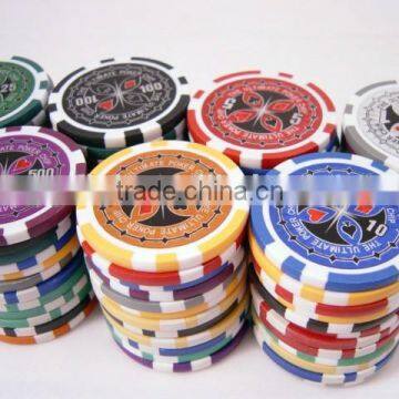 poker chip with printing your own logo