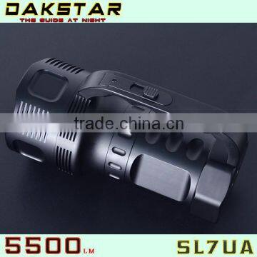 DAKSTAR SL7UA XML U2 5500LM 26650 Aluminum Rechargeable High Power Led Flashlight