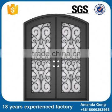 Top Sale High Quality Arched Luxury Double Entry Doors photo-5