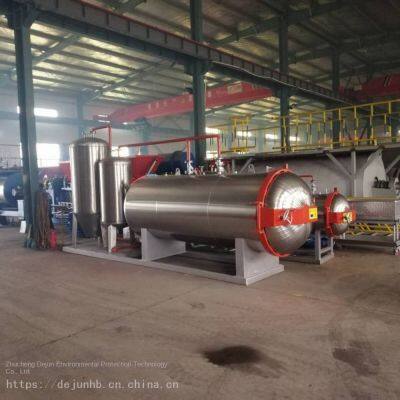 【dejun environmental protection manufacturing】 harmless treatment equipment for dead pigs in pig farms, harmless treatment equipment for slaughterhouses