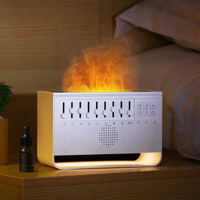 BLE Connection Plas Music Night Light White Noise Machine with Diffuser Humidifier for Kids Adults