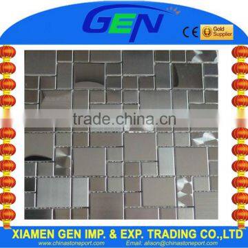 Mirror Steel Mosaic Coverd