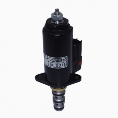 Piezas de excavadora Kobelco SK200-6/200-5/200-3 válvula solenoides de bloqueo de seguridad YN35V00020F1