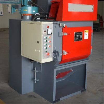 Casting Machinery Rubber Conveying Small Single-Door Crawler Shot Blasting Cleaning Machine HQ326-A
