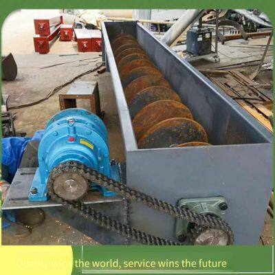 300-channel Double-shaft Screw Conveyor, Rapeseed and Peanut Auger Elevator, Sludge Conveying and Material Lifting Machine photo-4