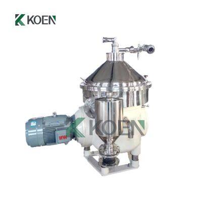 Automatic Disc Stack Centrifuge Separator Fruit Juice Extractor Separator