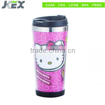 FDA approved stainless steel auto mug with logo