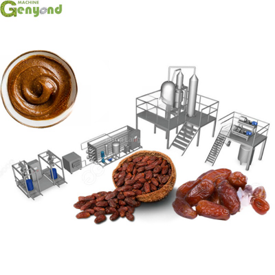 Линия по производству сока из фиников / Машина для обработки финиковой пасты / Машина для производства меда из фиников