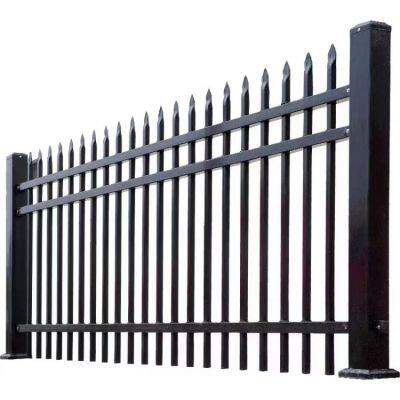 High-Quality Galvanized Steel Wrought Iron Fence for Ornamental and Decorative Use