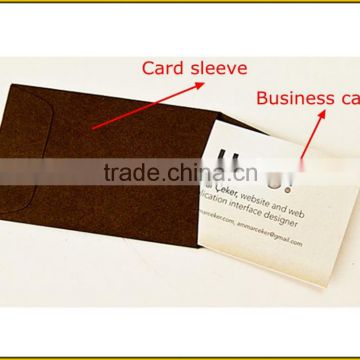 Custom business cards and paper sleeve/envelope                        
                                                Quality Choice