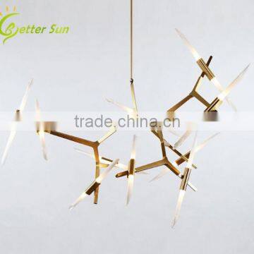 Modern Hill Agens tree Pendant Lamp, Decorative Pendant Light for Restaurant