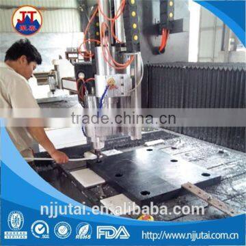 60mm thick black drilled PEUHMW dock fender pad