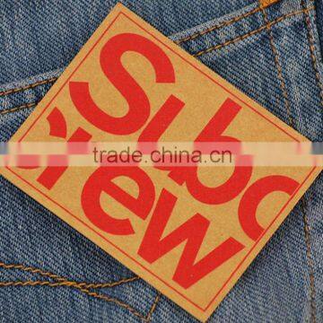 Hot New High Grade Embossed Custom Leather Patches