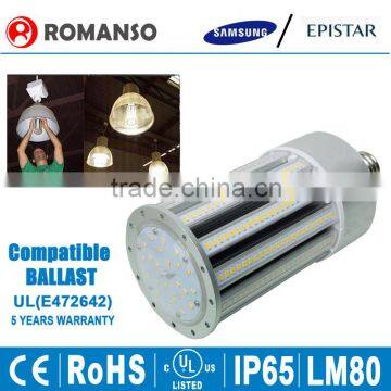 LM79 5000K 277 volt E39 LED Corn Light Bulb 100W with Samsung LED