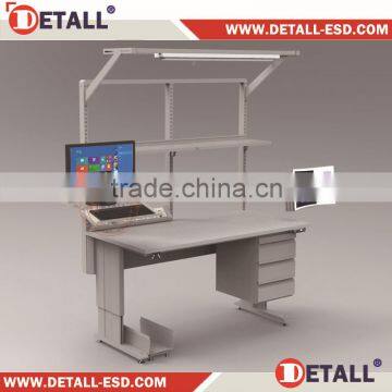 modular ESD workbench with anti static table top