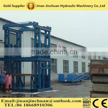 High Quality Hydraulic Stationary Guide Rail Lift Platform SJG0.5T-4 photo-4