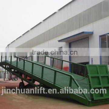 0.9~1.7m, 8 Ton Truck Portable Loading Ramps /mobile Loading Ramps /adjustable Loading Ramp