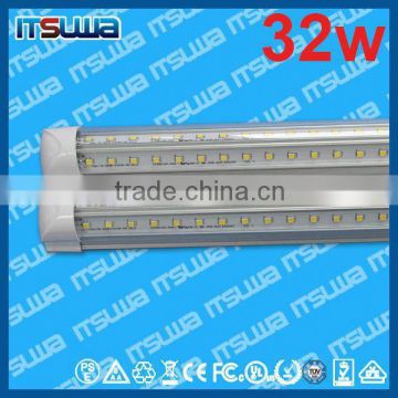 LED T8 Tube 150cm Integrative 5ft cooler V shape 2ft/3ft/4ft/5ft/6ft/8ft 12W~46W LED V shaped Tube hot sale in the US and Europe