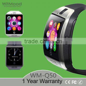 Witmood 2016 Men's Smart Watch Q18 Health Bluetooth Smartwatch Clock Support Sim TF Card NFC Camera Montre Connecter reloj andro                        
                                                Quality Choice